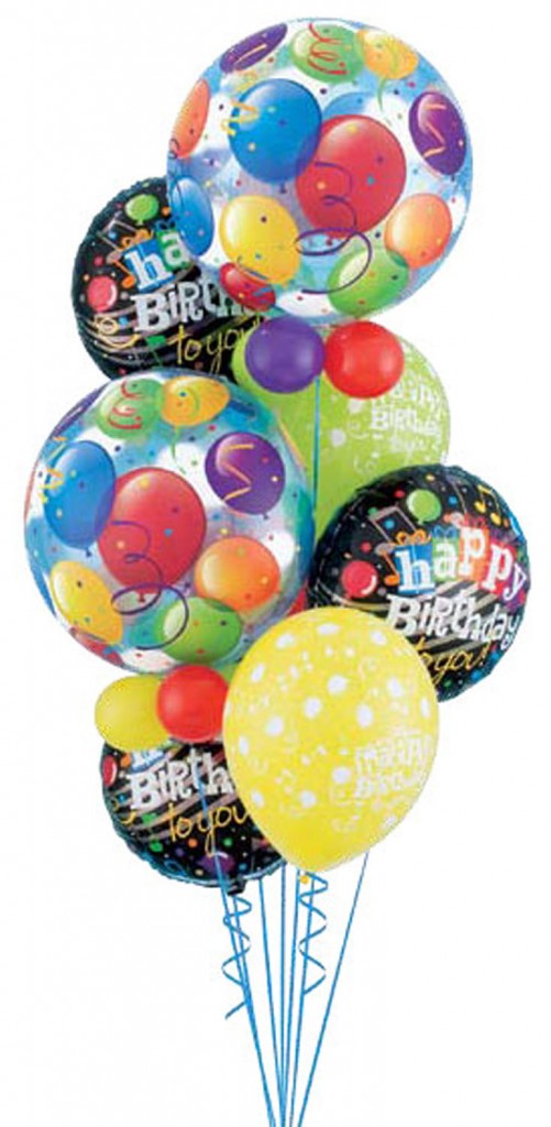 (image for) Musical Balloon Bubble Bouquet